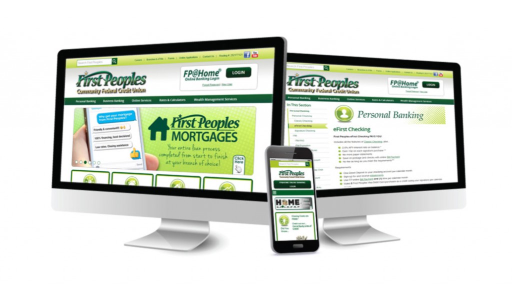 First Peoples FCU Website Design